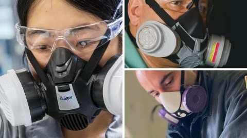 Le migliori marche di respiratori a semimaschera industriale