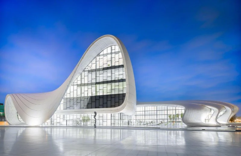 Heydar Aliyev Centre � Zaha Hadid Architects - photo by Terry Wier