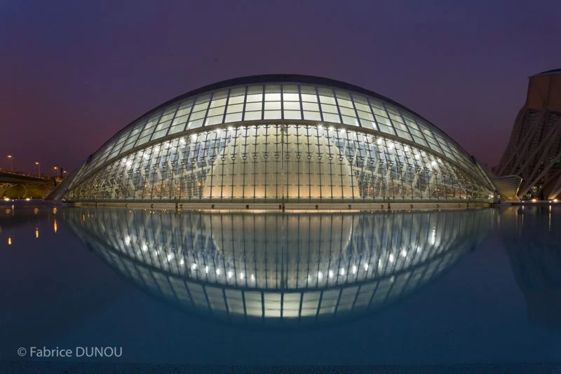 L'HEMISPHERIC, VALENCE - ARCHITECTE : SANTIAGO CALATRAVA