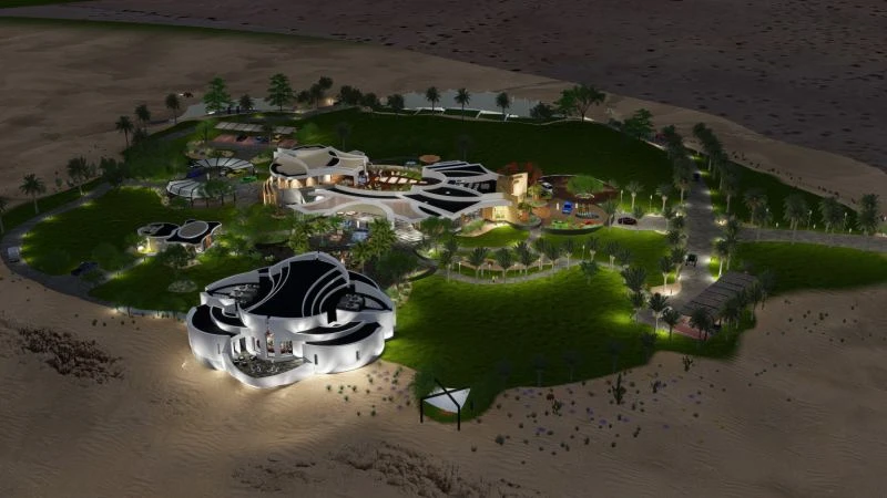 DubaiDesert Retreat SpaceLineDesign