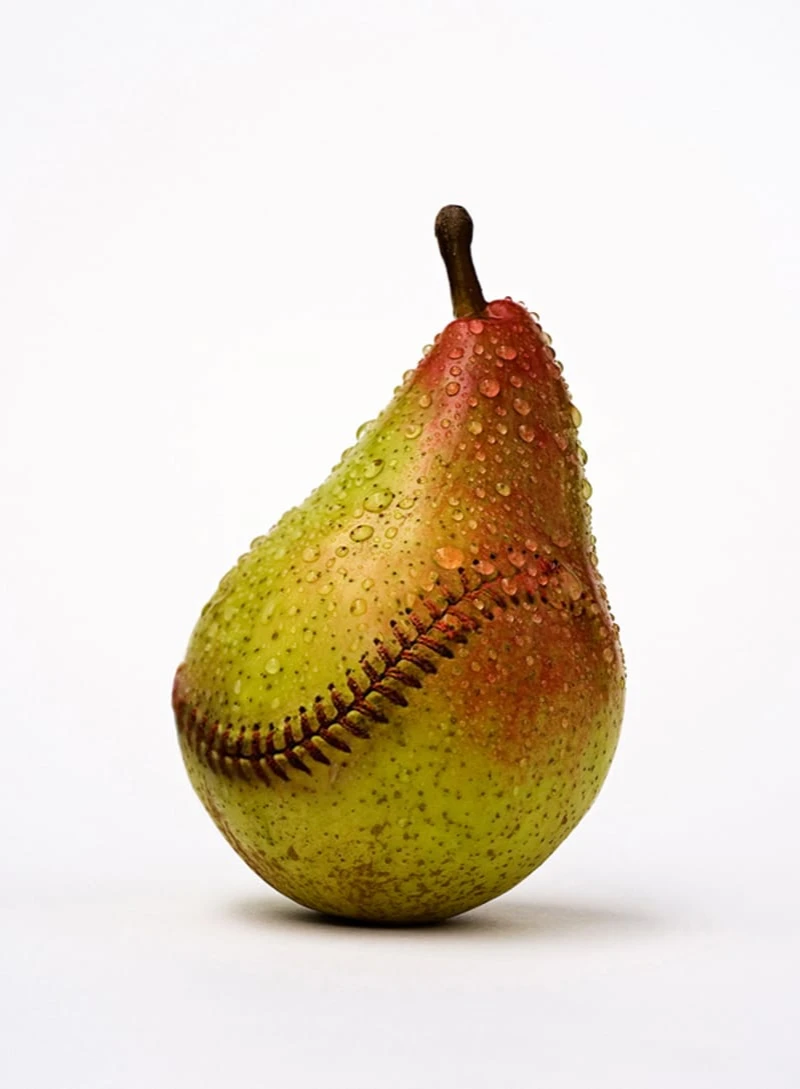 Baseball Pear - Photo by Jose Lai�o