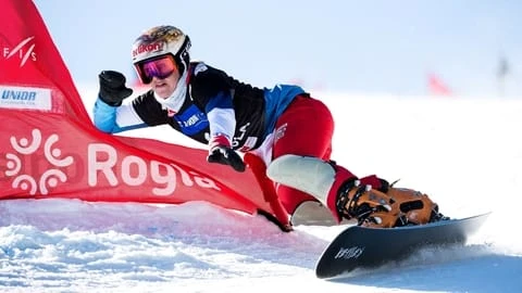 Interview with Julie Zogg, FIS Alpine Snowboard World Cup 2015 Overall Champion Professional Alpine Snowboarder