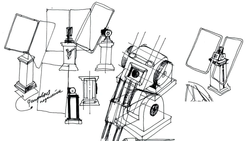 Computer & Frame Monitor - Designed by Vadim Kibardin