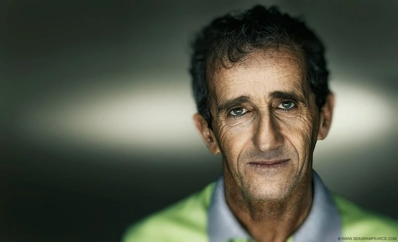 Alain Prost - Photo by Seagram Pearce