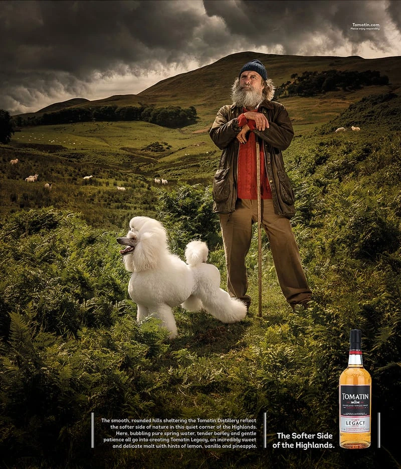 Tomatin Whisky Campaign - Photo by Chris Close