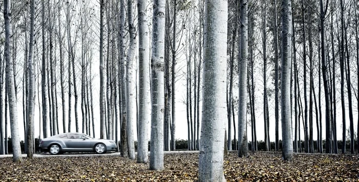 Favourite location image - Bentley Continental GT - shot in Spain for the new model global launch - Photo by Nigel Harniman